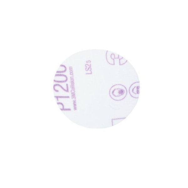 3M 3M Hookit Finishing Film Disc, 00908, 3 in, P1200, 50 dscs pr bx, 4 bxs pr cs, 50PK 7000000561 - main
